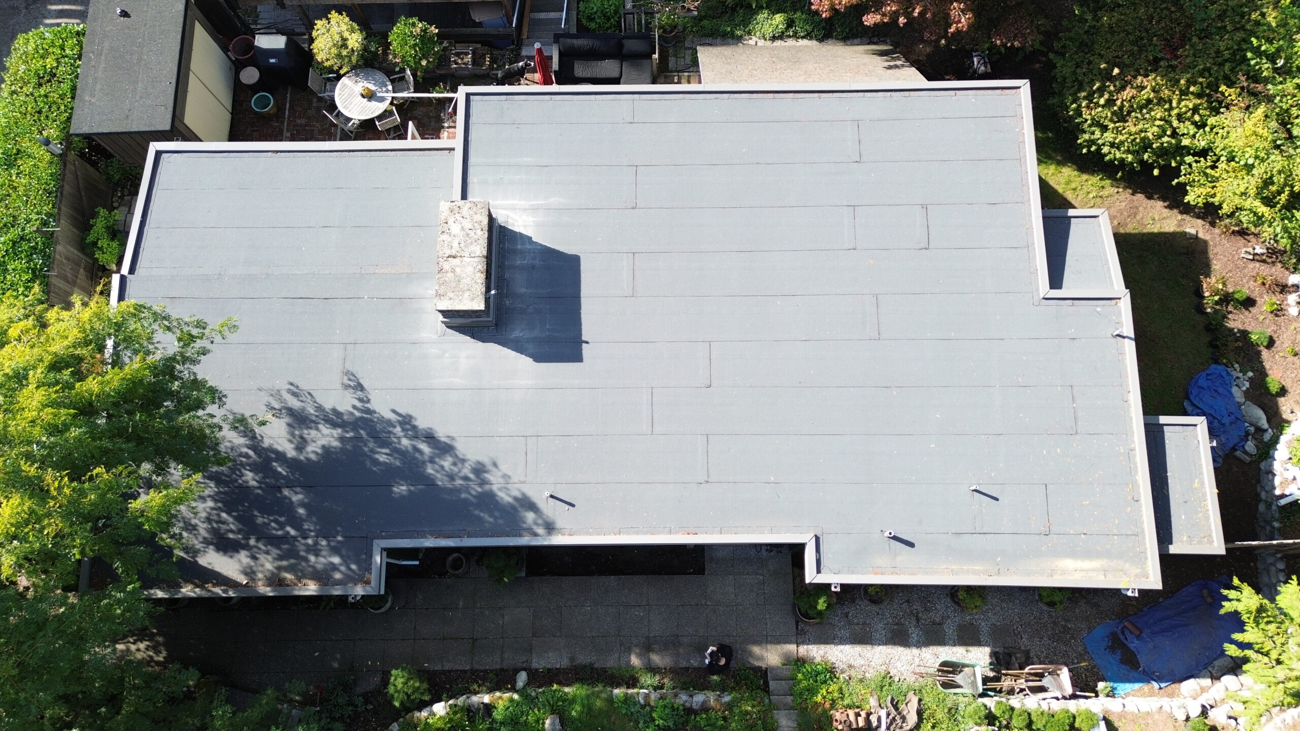 west Vancouver epdm roofing system installed by Resilience Roofing in Coquitlam and Vancouver BC